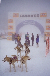 Arrivée aux Aillons